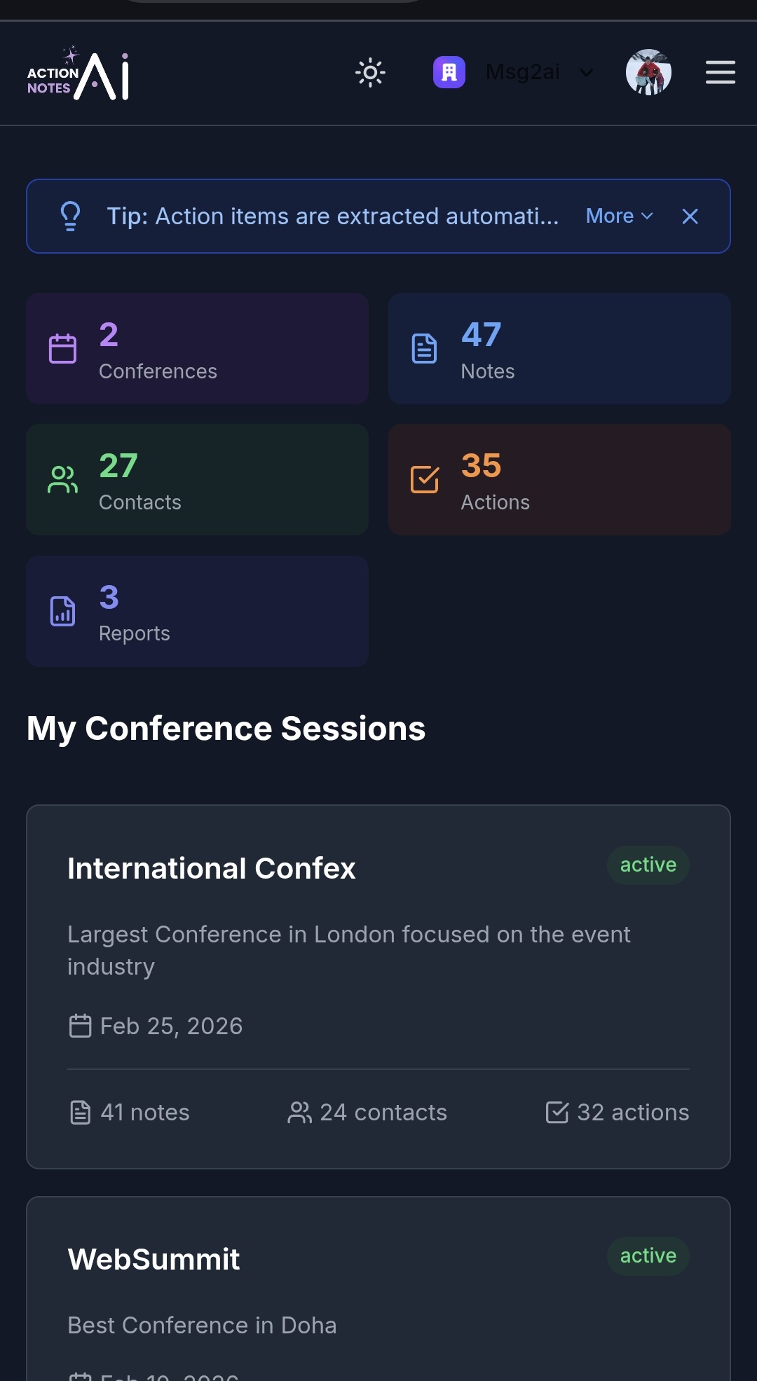 Your Conference Command Center